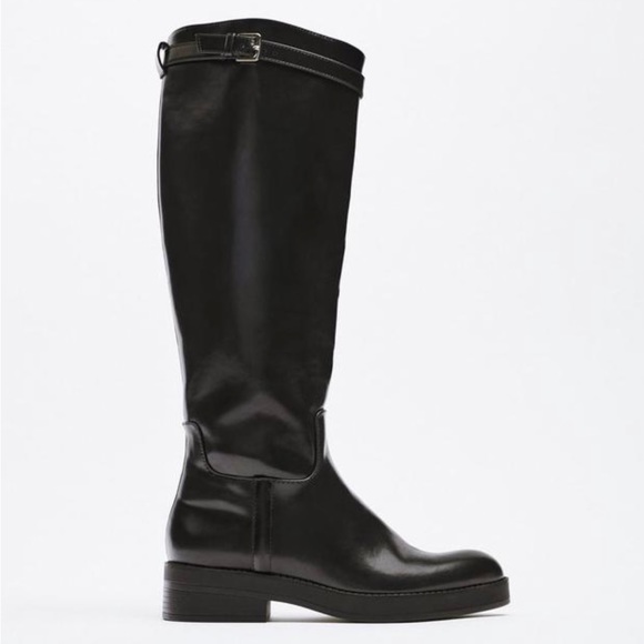 Zara Shoes - Zara Boots/Booties With Buckle 2056/610 Black Size 6 US Women’s EU 36